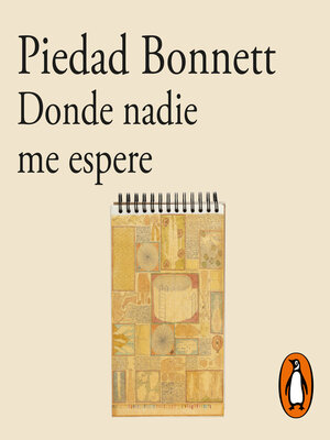 cover image of Donde nadie me espere